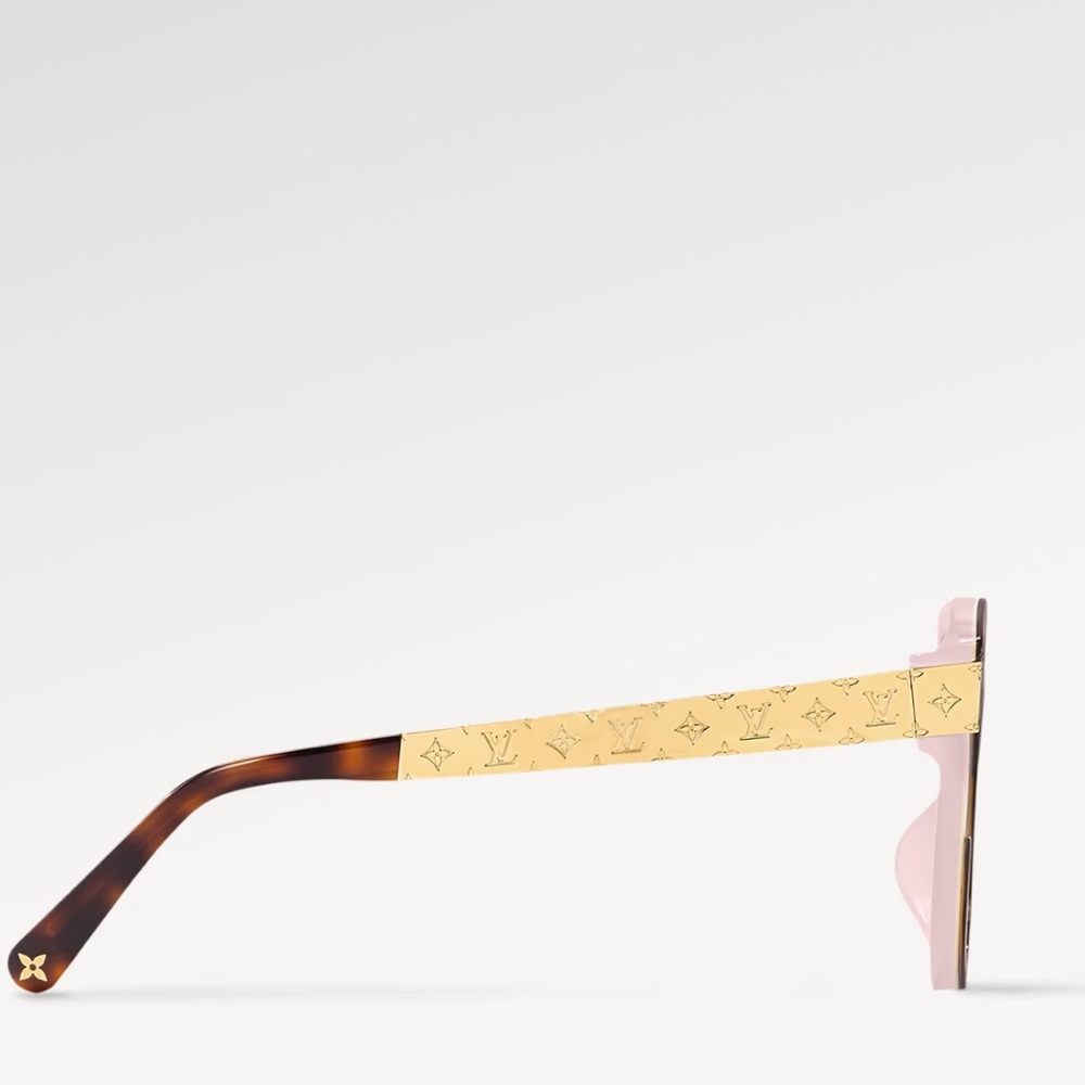 Louis Vuitton petit soupcon cat eye sunglasses light tortoisehell pink - Picture 4 of 5